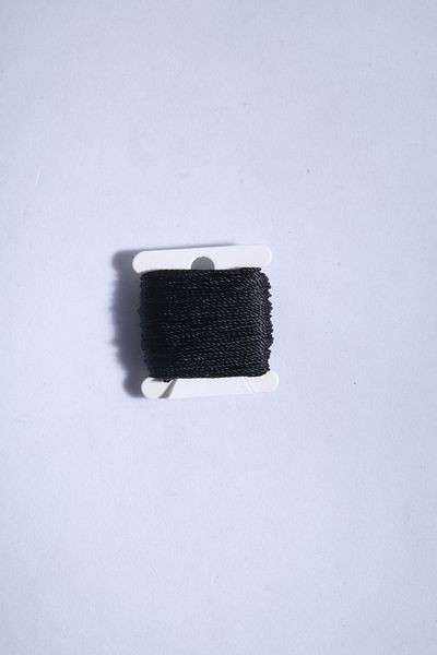 Eskişehir hobi sanat 0,8 mm 10 μέτρα κορδόνι χάντρες προσευχής μαύρο