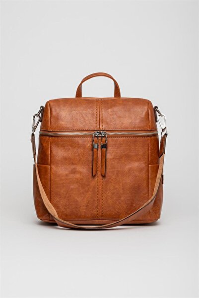 Jacquline Im234 Sırt Çantası Taba