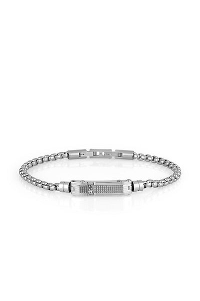 FERRO Silver Steel Men's Bracelet FRJ10005A-A