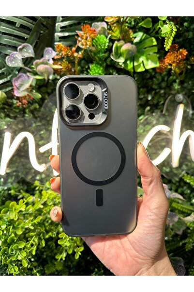 NFTECH IPHONE 15 PRO UYUMLU MAGSAFE DESTEKLİ KORUYUCU KILIF IŞIKTA RENK DEĞİŞ...