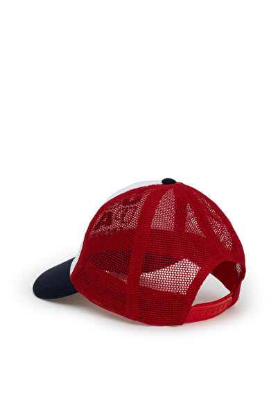 U.S. Polo Assn. Erkek Beyaz Şapka  Arkası Cırtlı Ayarlanabilir A081SZ064.P01.NICOLAS-IY23.VR013
