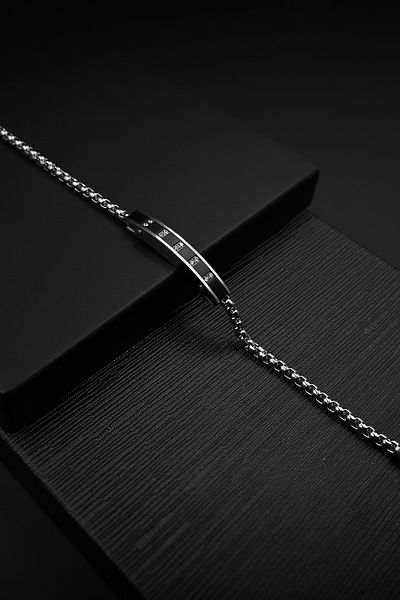 FERRO Silver Steel Men's Bracelet FRJ10004A-J