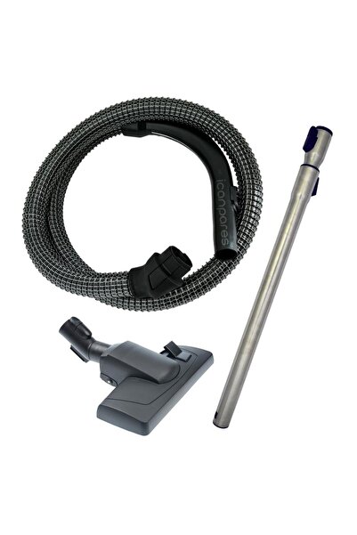 Parmis Комплект стоманени маркучи за прахосмукачка Miele Compatible S 8530 Uniq