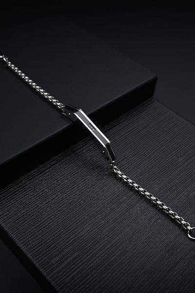 FERRO Silver Steel Men's Bracelet FRJ10003A-J