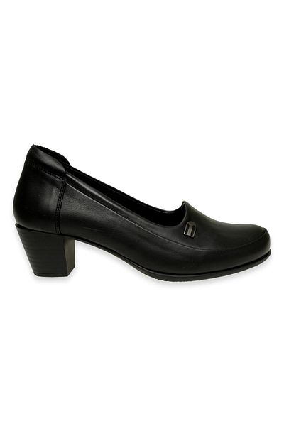 Mammamia D24Ya-3840Z Pantofi de damă negri cu toc zilnic
