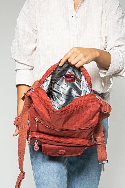 Çanta Trend MEGA MULTI-Compartment LINED SHOULDER BAG