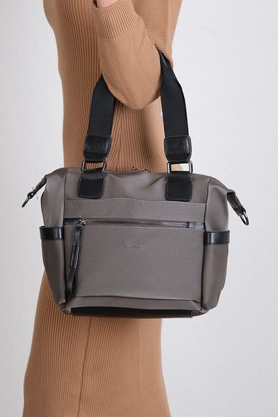 Çanta Trend Τσάντα ώμου Mega Brand Satin πολλαπλών διαμερισμάτων