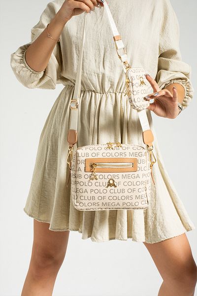Çanta Trend GEANTĂ CROSSBODY CU PORTOFEL DEDUCIBIL SCRIT MEGA