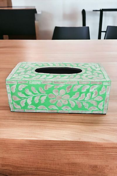 oceanpoint Rectangular Napkin Holder Natural Pearlescent Countertop Tableware Kitchen Presentation Decorative Organizer 23cm
