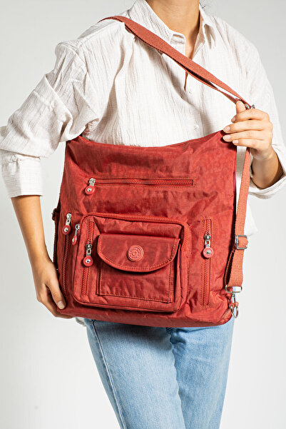 Çanta Trend MEGA MULTI-Compartment LINED SHOULDER BAG