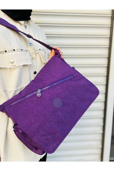 Çanta Trend Geantă unisex din material hidrofug cu 6 compartimente cu capac