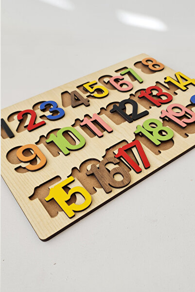 metafortoys Ahşap 20'ye Kadar Sayılar Bultak