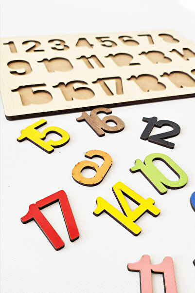 metafortoys Ahşap 20'ye Kadar Sayılar Bultak