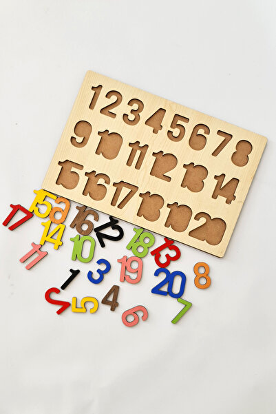 metafortoys Ahşap 20'ye Kadar Sayılar Bultak