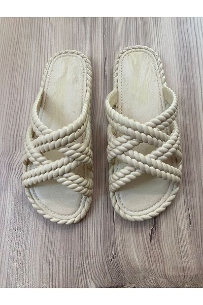 Eylül Spor Women's Pool Beach Balcony Garden Daily Use Women's Slippers