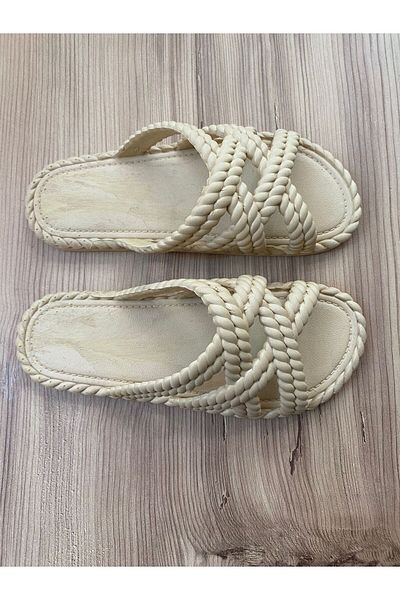 Eylül Spor Women's Pool Beach Balcony Garden Daily Use Women's Slippers