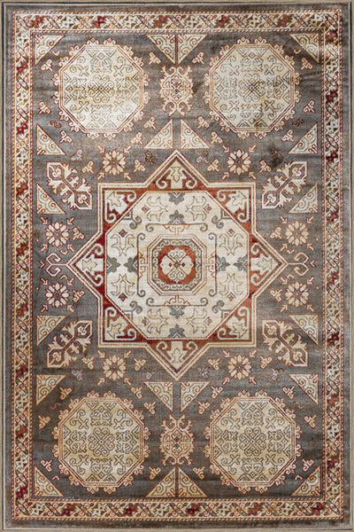 Rugs Modern Halı Διακοσμητικό χαλί με γεωμετρικό μοτίβο με αστέρια σε αποχρώσ...