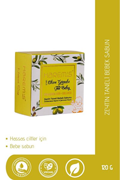HAREM'S Harems Olive Grain Baby Soap 120 g