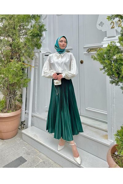 Trend Marfa Πλισέ Hijab Φούστα