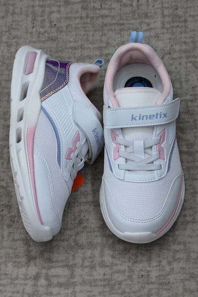 Kinetix Renley Tx J 4FX Alb Roz Anatomic Produs Original Pantofi Fete