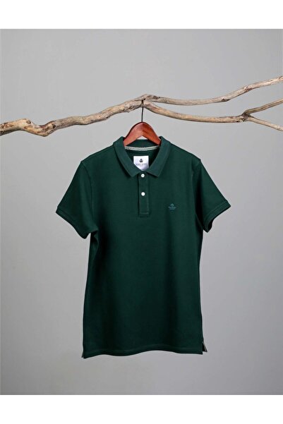 ADAM BOXES Polo Neck T-shirt Neo-essential - Dark Green