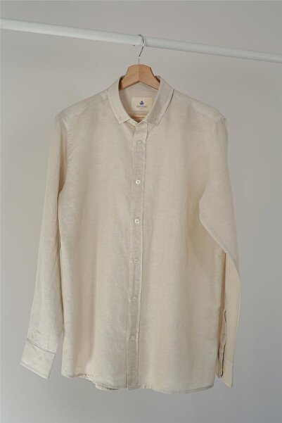 ADAM BOXES Slim Fit Shirt Neo-epherest - Beige