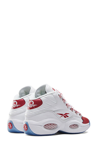 Reebok ΕΡΩΤΗΣΗ MID Beyaz Unisex Basketbol Ayakkabısı