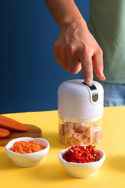 teknotrust 220 - 240 V Mini Uyumlu Elektrikli Blender Gıda Doğrayıcı ve Sebze...