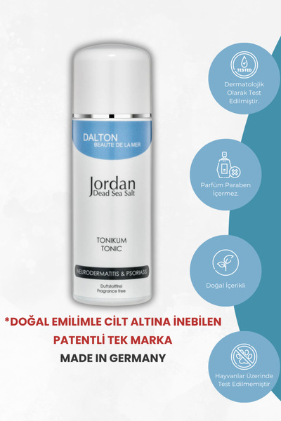 DALTON MARİNE COSMETİCS Strese Bağlı Egzamada Kaşıntı Giderici Jordan Ölü Den...