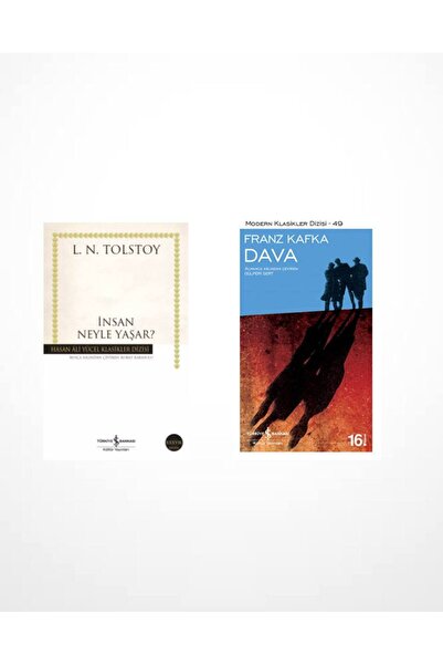 TÜRKİYE İŞ BANKASI KÜLTÜR YAYINLARI İnsan Neyle Yaşar? (L.N. Tolstoy) - Dava ...