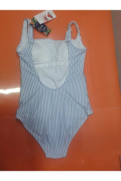 SUWEN Square Neck Patterned Swimsuit