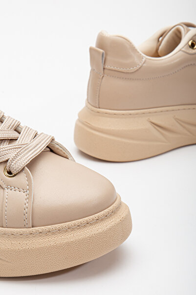 Tonny Black Dámské nahé pohodlné sportovní boty se silnou podrážkou na šněrování