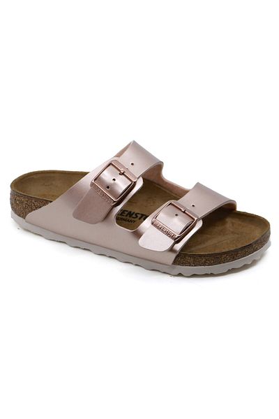 Birkenstock Arizona Bs Neon Colored Genuine Leather Women's Slippers