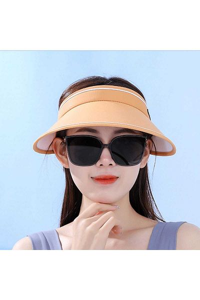 Betülce Women's Wide Brim Visor Hat UV Protective Visor
