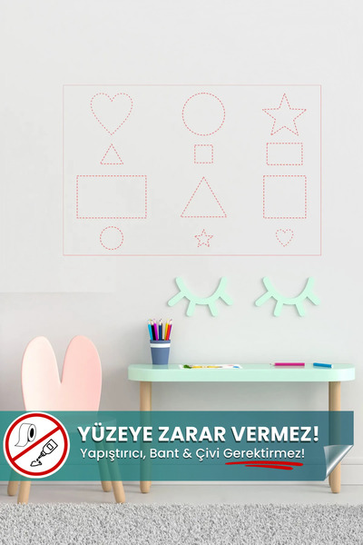 Pi Papers Şekil Ve Çizgi Çalışması - Yaz Sil, Taşınabilir, Pratik Kullanışlı ...