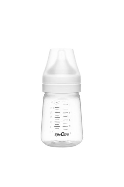 Spectra Black Wide Neck Baby Bottle