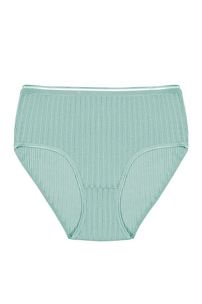 Humaone 5 τεμάχια 100% βαμβακερή αλυσίδα ραφής Breathable Bato εσώρουχα πράσινα