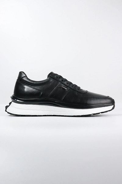 Fosco Black Sneaker Men's Shoes 2982