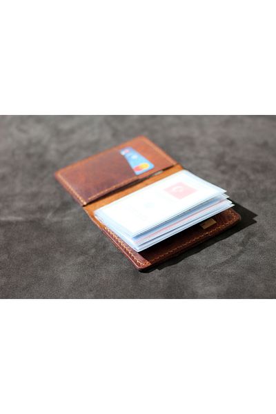 Hi Leather Genuine Leather Car License Case / Container