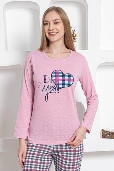 Farya Home Комплект пижама с дълъг ръкав и шарки Dreamy