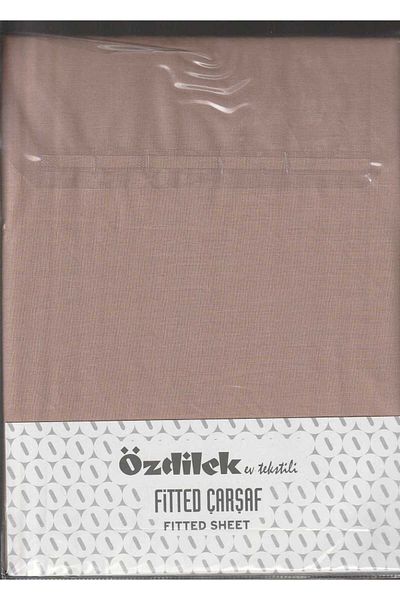 Özdilek Elastic Fitted Oversize Sheet Set 180*200 Soil