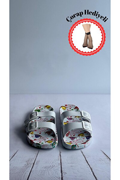 GEZER Anatomical Sole Non-Slip Plastic Adjustable Double Buckle Women's Slipp...