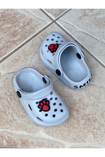 Defa Baby Kids Soft Non-Slip Sole Smile Figured Sandals Slippers