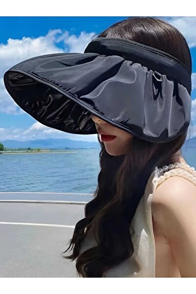 Mood Agenda Kadın Geniş Siperli Uv Korumalı Vizör Şapka