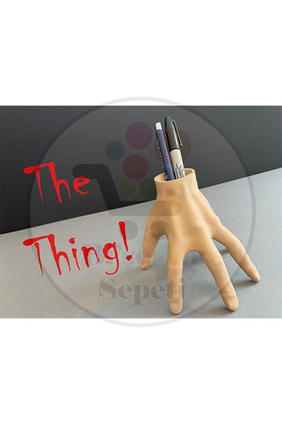 Bi'şeyler Sepeti Wednesday Thing Hand Pen Holder Pen Holder