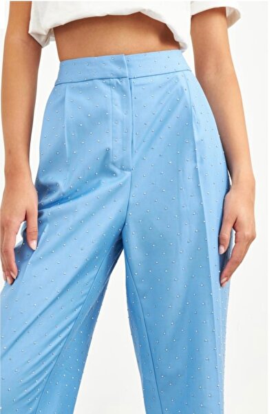 HANER BUTİK بنطلون بتفاصيل حجرية