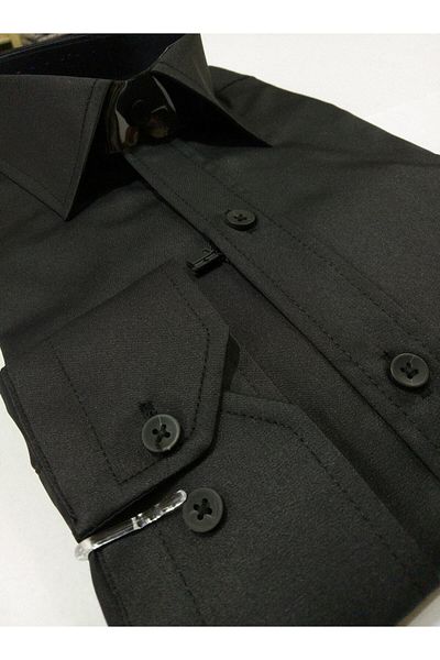 ATİLLA ÖZER Αθλητικό σατέν Slim Fit