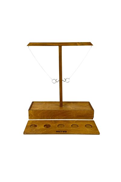 VUTVO Hook and Ring Game Ahşap Kutulu