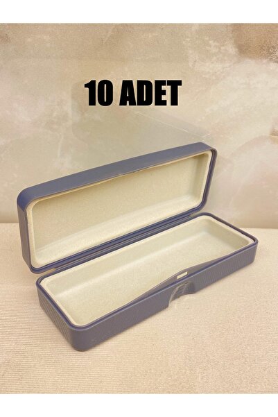 GBN 10 Pieces Lx Anti-Scratch Glasses Protection Case Sunglasses Container Gray