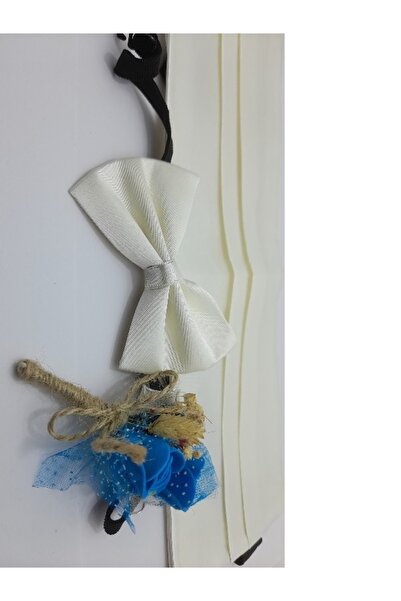 YAĞMUR SANAT TASARIM 1-10 YEARS OLD CHILDREN'S BOW TIE BIRD COLLAR FLOWER